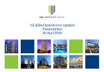 Presentation of 1Q 2026 Operational Update
