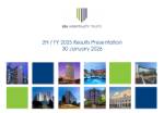 Presentation of 2H / FY 2025 Results